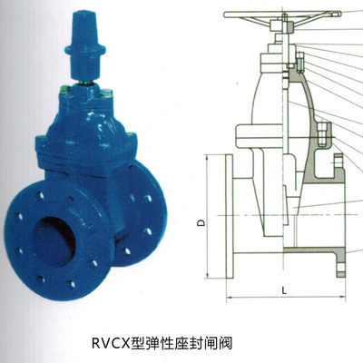 【鍍鋅 RVCX型彈性座封匣閥】價格,廠家,圖片,閥門,無錫錫山閥門廠南京銷售分公司-
