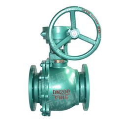 襯氟渦輪球閥產(chǎn)品圖